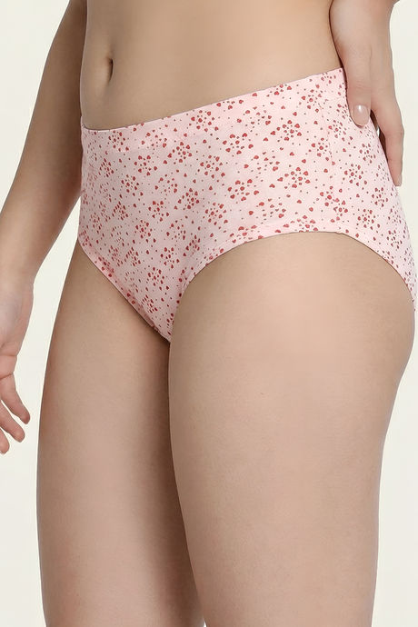 Zivame Medium Rise Full Coverage Hipster Panty (Pack of 3) -  Multicolor — image 3